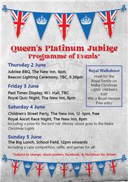 Platinum Jubilee in Mabe - programme of events!